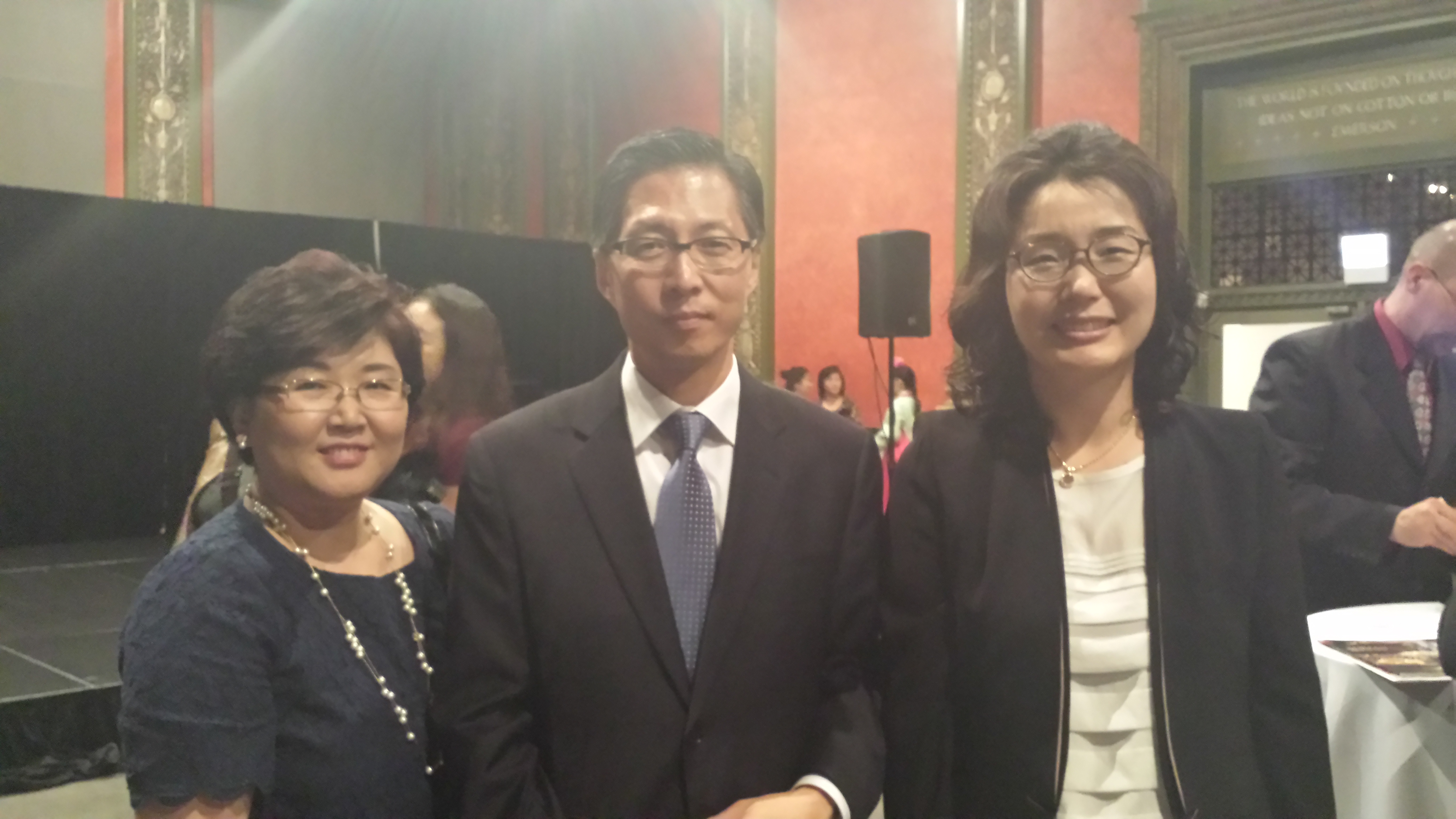 시카고 총영사관 주최 국경일 행사에 참석